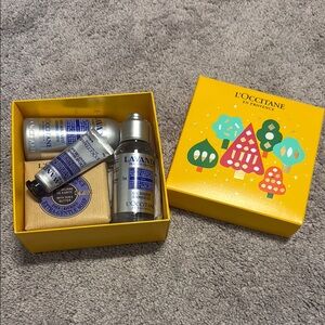 L'OCCITANE Lavender Collection in Yellow Box